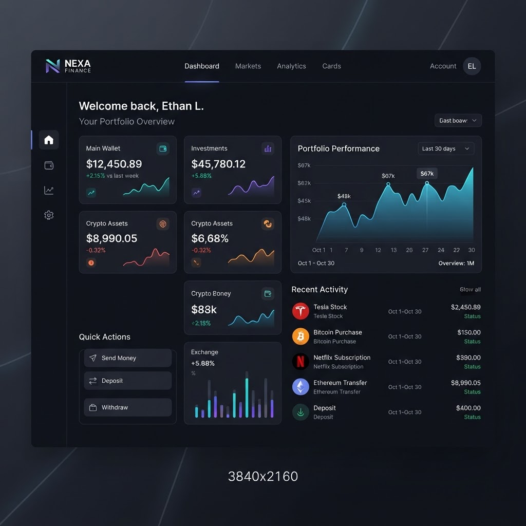Northwind Capital website design